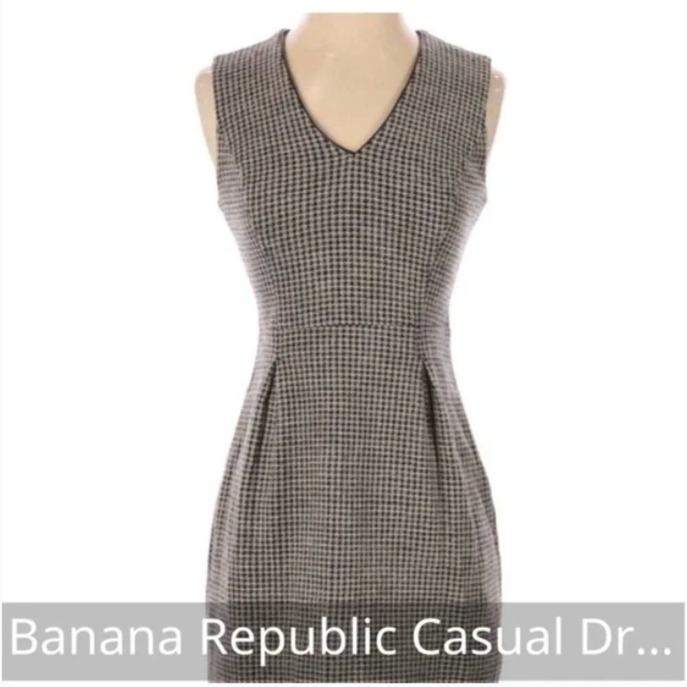 Banana Republic Hounds tooth Sheath Dress (2)